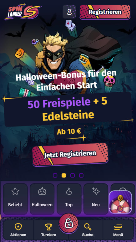 Spin Lander Casino Mobile App